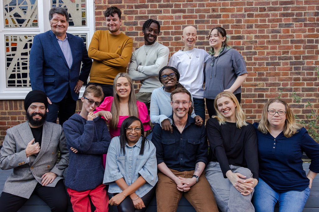 A group shot of the 2025 Changing Faces campaigners