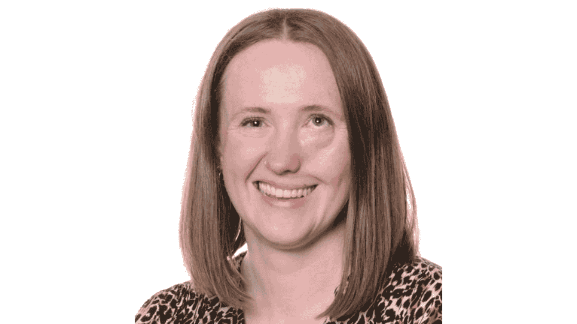 A professional head and shoulders photo of Kate. She has light brown hair and a facial difference from surgery on her birthmark. She is a teacher passionate about how primary schools can support children with visible differences.
