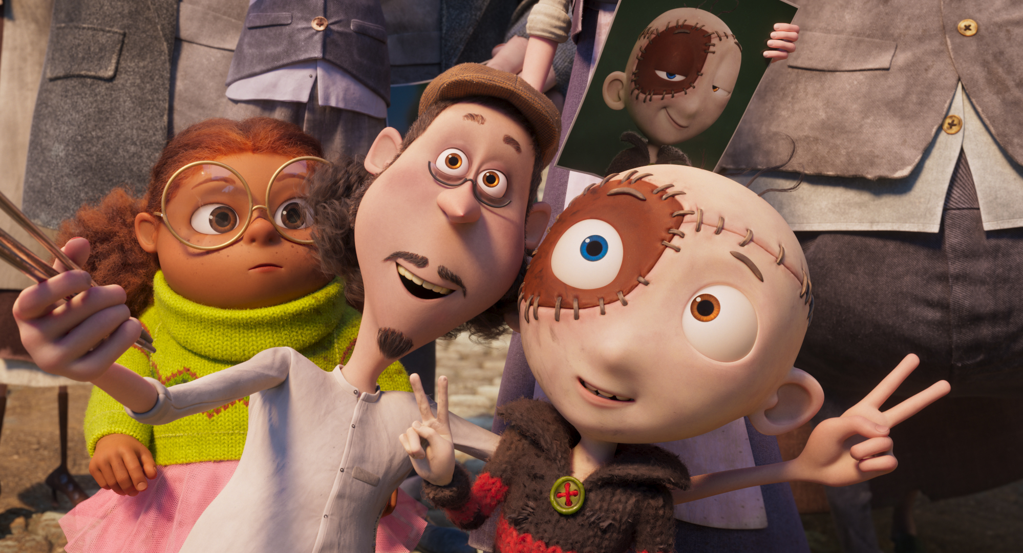 A still from Stitch Head movie